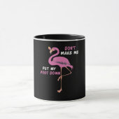 Mug Flamingo | Flamingo With Glasses Dont Make Me Put (Centre)