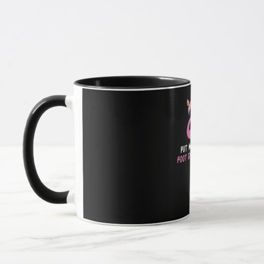 Mug Flamingo | Flamingo With Glasses Dont Make Me Put (Gauche)