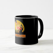 Mug Flamingo | Flamingoween Funny Witch Halloween (Devant droit)