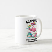 Mug Flamingo Grammingo comme une grand-mère normale ma (Devant droit)