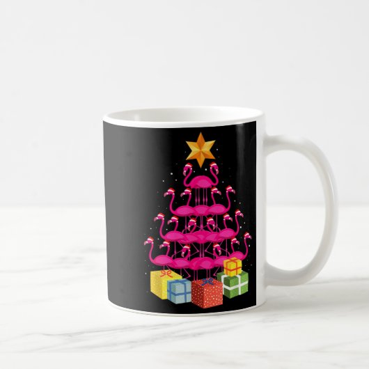 Mug Flamingo Tree Funny Ugly Christmas  (Droite)
