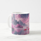 Mug Flamingos dans un monde de rêve (Devant gauche)