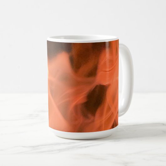 Mug flamme Abstraite (Devant droit)