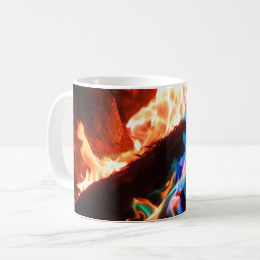 Mug Flamme bleue (Devant gauche)