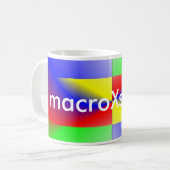 Mug Flamme colorée (Devant gauche)