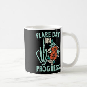 Mug Flamme de maladie chronique Jour en cours Spoonie