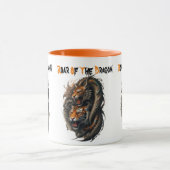 Mug Flamme grinçante : hybride Tiger-Dragon (Centre)