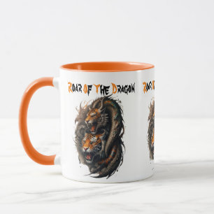 Mug Flamme grinçante : hybride Tiger-Dragon
