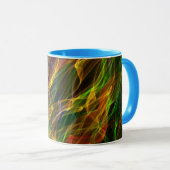Mug Flammes colorées (Devant droit)