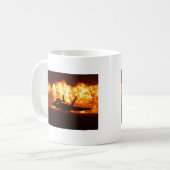 Mug Flammes de chasseur à réaction (Devant gauche)