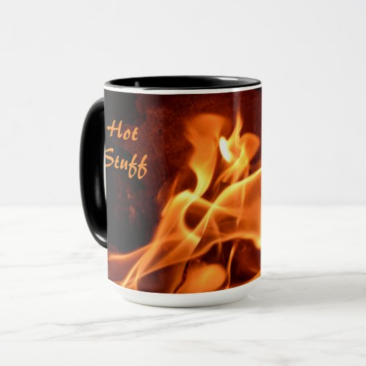 Mug Flammes de feu (Devant gauche)