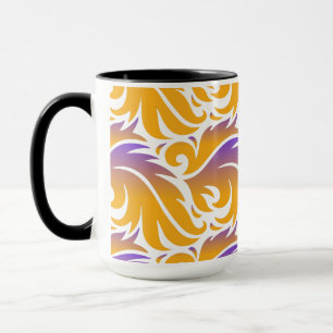 Mug Flammes de feu colorées motif sans couture