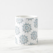 Mug Flammes de neige de Noël mignonnes, Blizzard de ne (Centre)