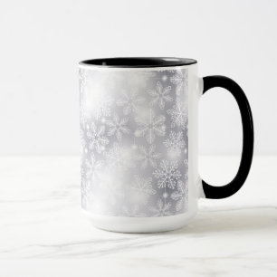 Mug Flammes de neige et lumières