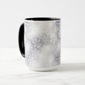 Mug Flammes de neige et lumières (Devant gauche)