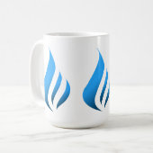 Mug Flammes d'incendie (Devant gauche)