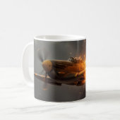 Mug Flammes du ciel : l'odeur d'un Spitfire (Devant gauche)