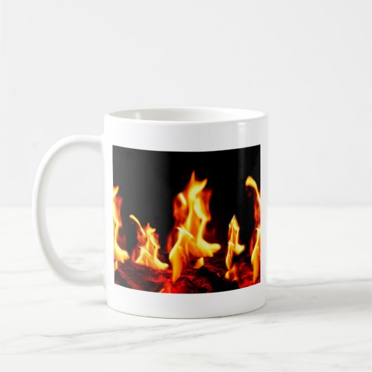 Mug Flammes éclatantes (Gauche)