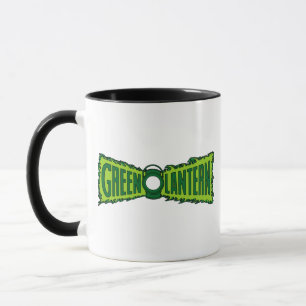 Mug Flammes vertes de logo
