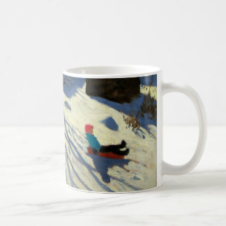 Mug Flanc de coteau Morzine France d'hiver