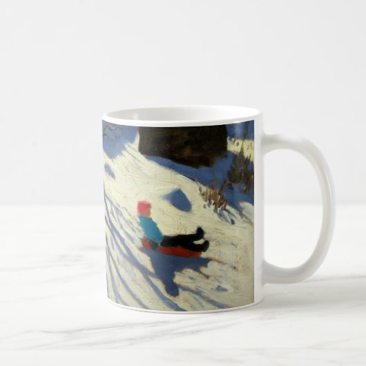 Mug Flanc de coteau Morzine France d'hiver (Droite)