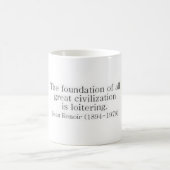 Mug Flânerie : la base de la civilisation (Centre)