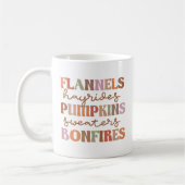 Mug Flannings Bonfires Citrouille (Gauche)