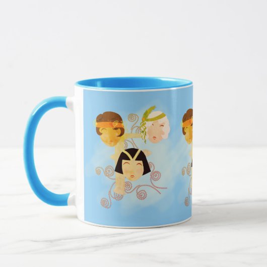 Mug Flapper girls roaring twenties (Gauche)