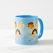 Mug Flapper girls roaring twenties (Devant droit)