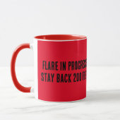 Mug Flare en cours. Restez à 60 mètres. (Gauche)