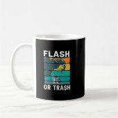 Mug Flash rétroactif ou Trash Fun Rock Escalade Mounta (Gauche)