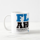 Mug Flashaholic - drogué final de lampe-torche - bleu (Gauche)