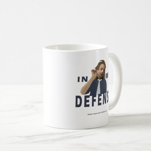 Mug Flashman - dans ma défense… (Devant droit)