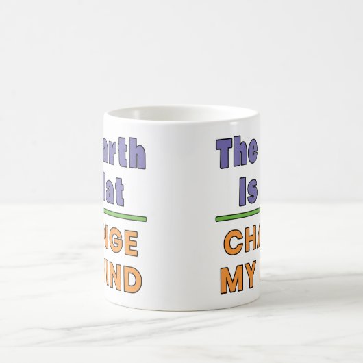 Mug Flat Earth (Centre)