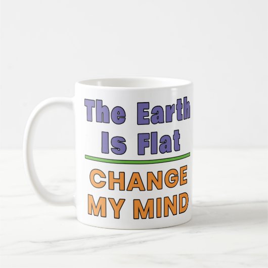 Mug Flat Earth (Gauche)