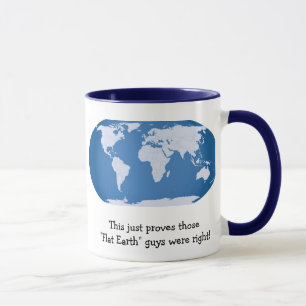 Mug "Flat Earth"