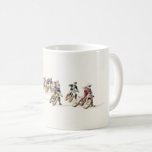 Mug Flat Track Racin' (Devant droit)