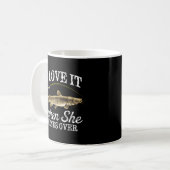 Mug Flathead Catfish Pêche Poisson d'eau douce Femmes (Devant gauche)