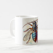 Mug Flea Siphonaptera Insect Dorsal View 040924IREF224 (Devant gauche)