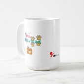 Mug Fleas Navidad Funny Pet Christmas (Devant gauche)