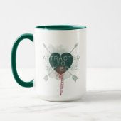 Mug Flèche | "Attiré Aux Mauvais Garçons" Coeur Percé (Gauche)