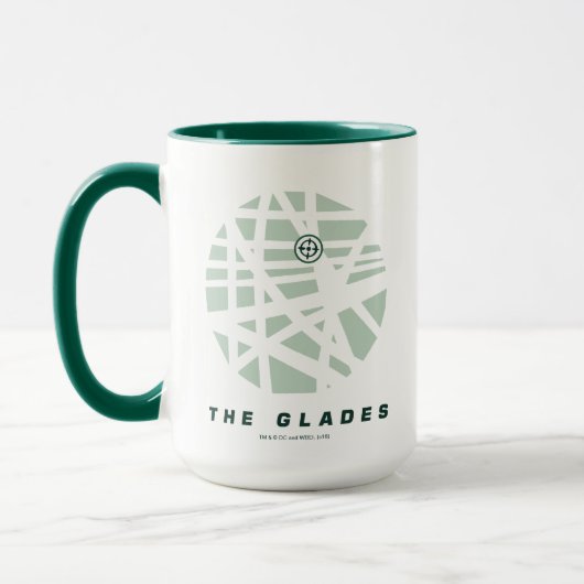 Mug Flèche | Carte de la ville de Glades (Gauche)