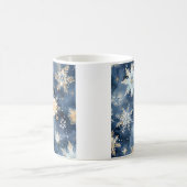 Mug Flèche de neige bleu et or (Centre)