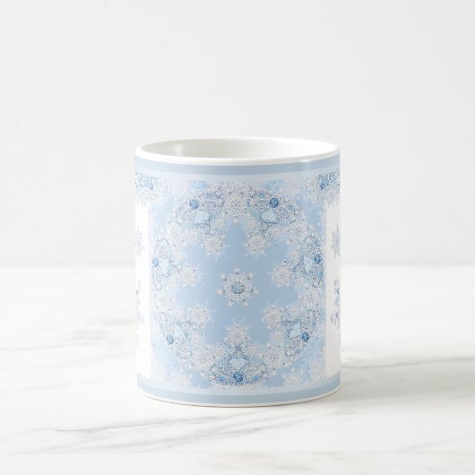 Mug Flèche de neige bleu glace (Centre)