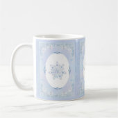Mug Flèche de neige bleu glace (Gauche)