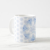 Mug Flèche de neige bleu glace (Devant gauche)