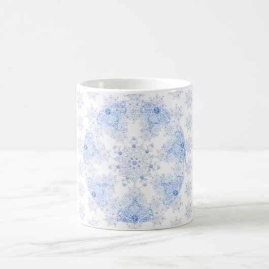 Mug Flèche de neige bleu glace (Centre)