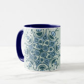 Mug Flèche de neige bleue (Devant gauche)