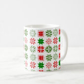 Mug Flèche de neige scandinave (Devant droit)