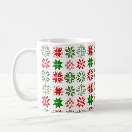Mug Flèche de neige scandinave (Gauche)